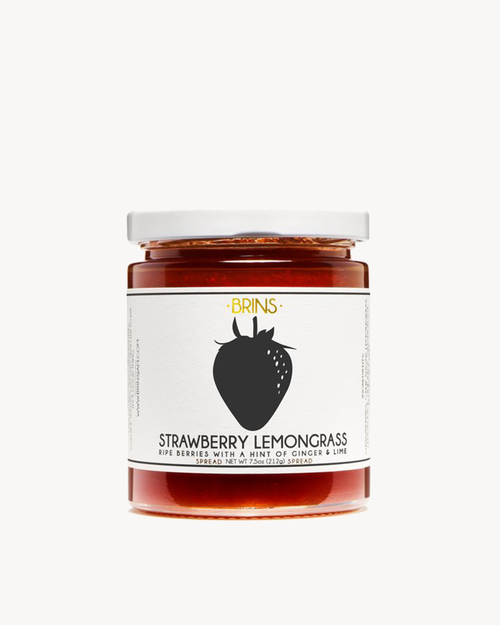 Strawberry Lemongrass Jam 7.5oz