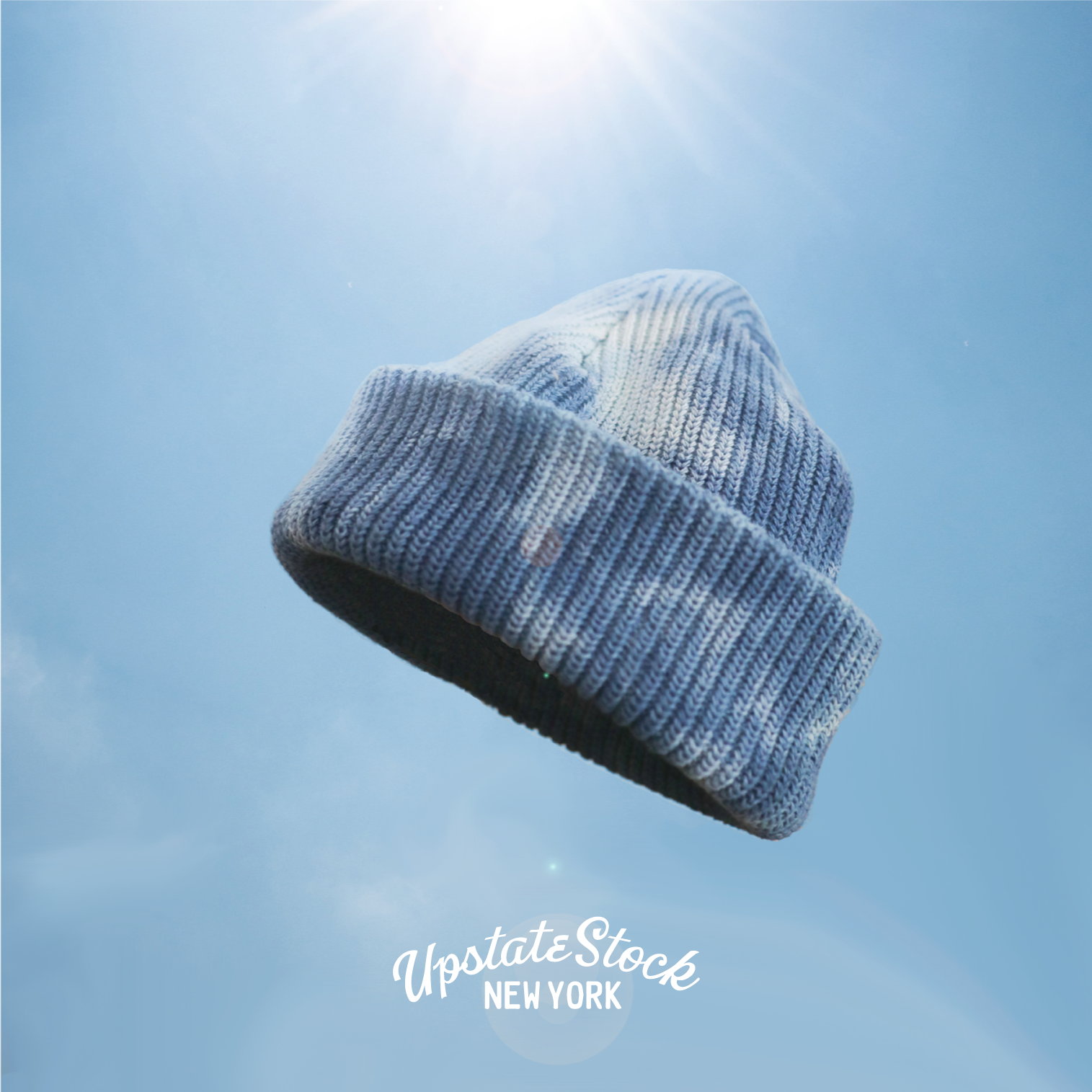 "Cloud" Yamato Indigo Dyed Upcycled Cotton Watchcap