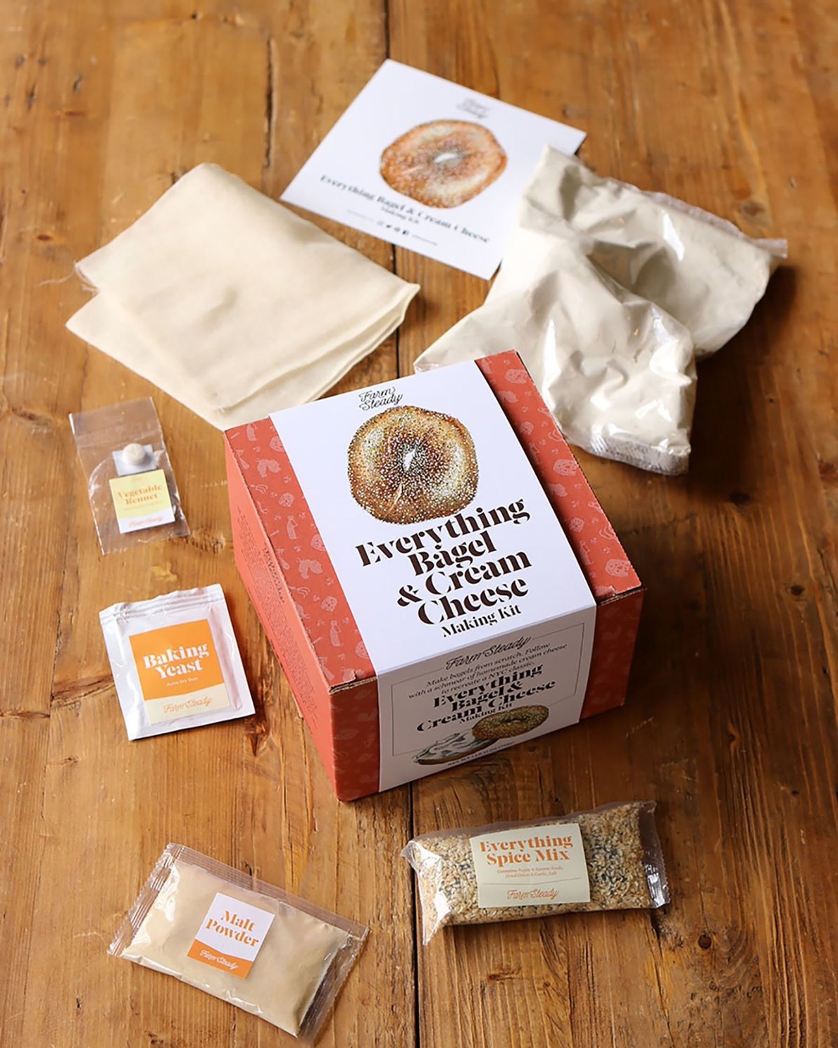 Farm Steady - Everything Bagel & Cream Cheese Kit