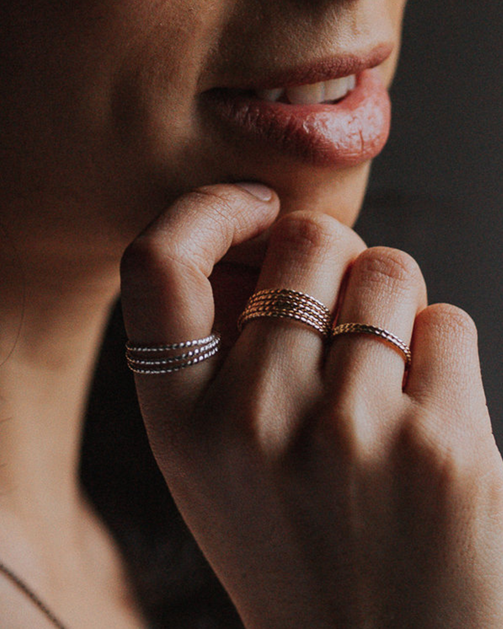 Twisted Sterling Silver Ring