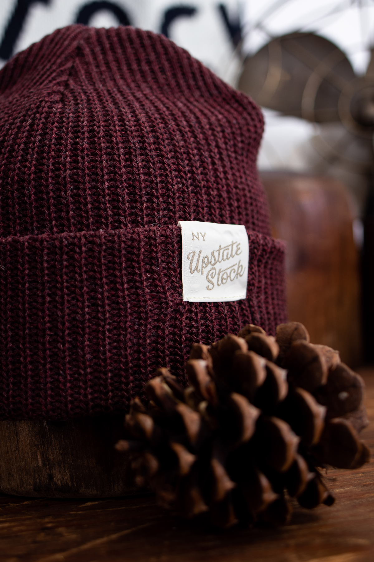 Malbec Upcycled Wool Watchcap