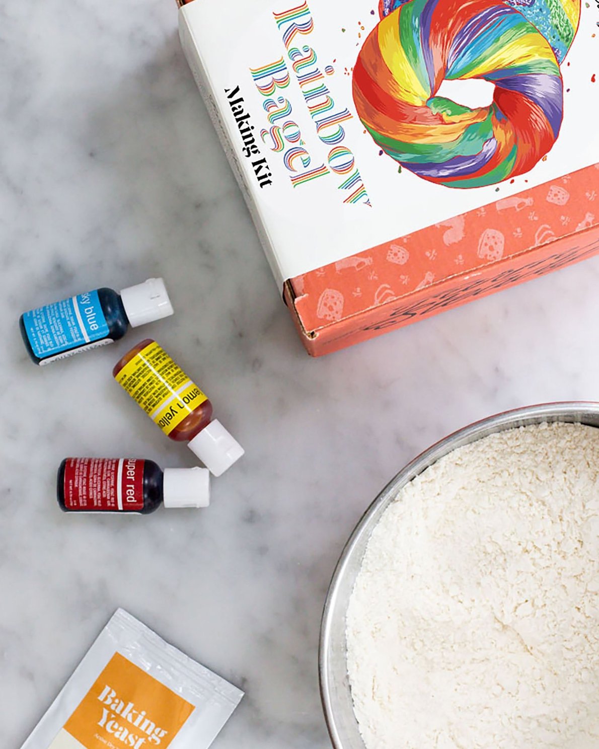 Rainbow Bagel Kit